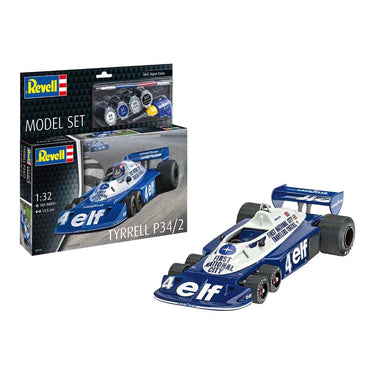 Revell modelbouwpakket - tyrrel p34 2 1:32 - 105dlg. - incl. basiskleuren verf