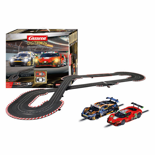 Carrera digitale racebaan 1:24 met 2 racewagens