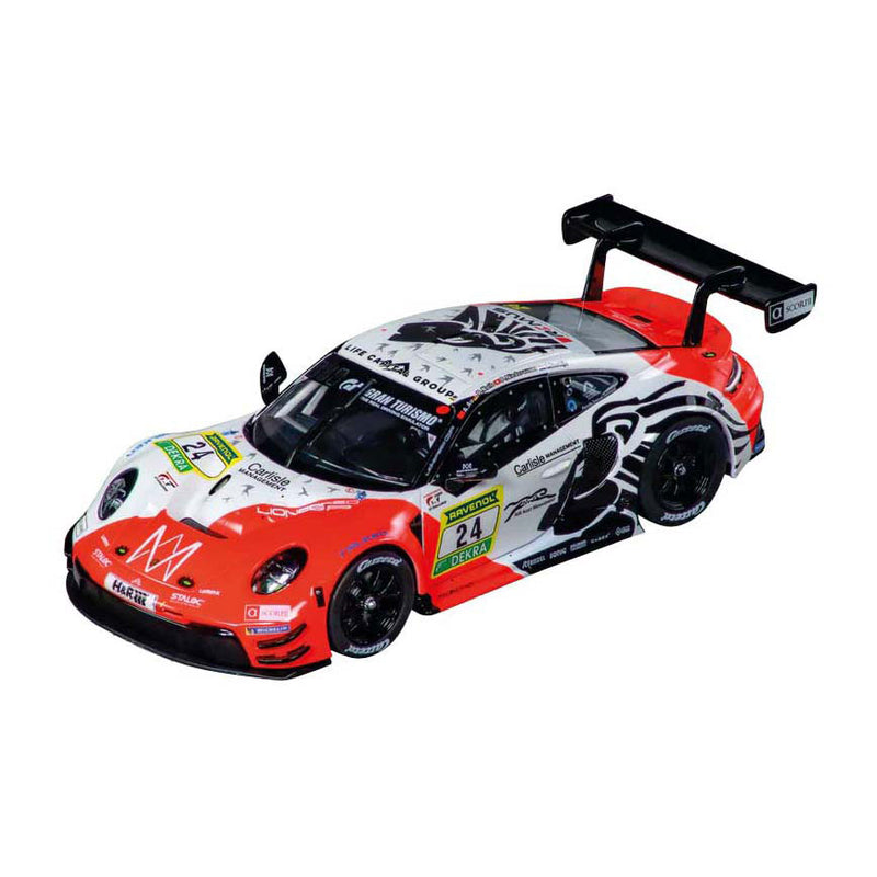 Load image into Gallery viewer, Carrera porsche 911 gt3 r lionspeed gp, no.24 - 1:32
