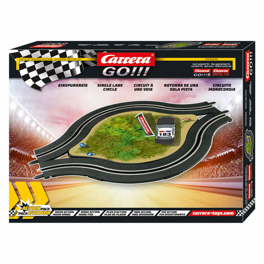 Carrera go!!! racebaanonderdeel eenbaansrotonde - 1:43