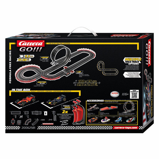 Carrera go!!! racebaan - formula free racing draadloos