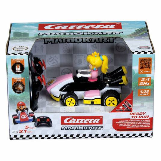 Carrera rc 2,4ghz mario kart race kart 1:32 - peach