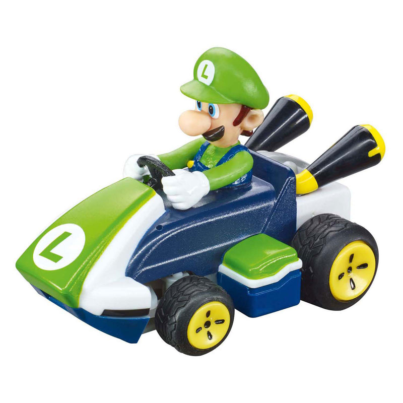 Load image into Gallery viewer, Carrera mini rc 2,4ghz mario kart luigi - 1:50
