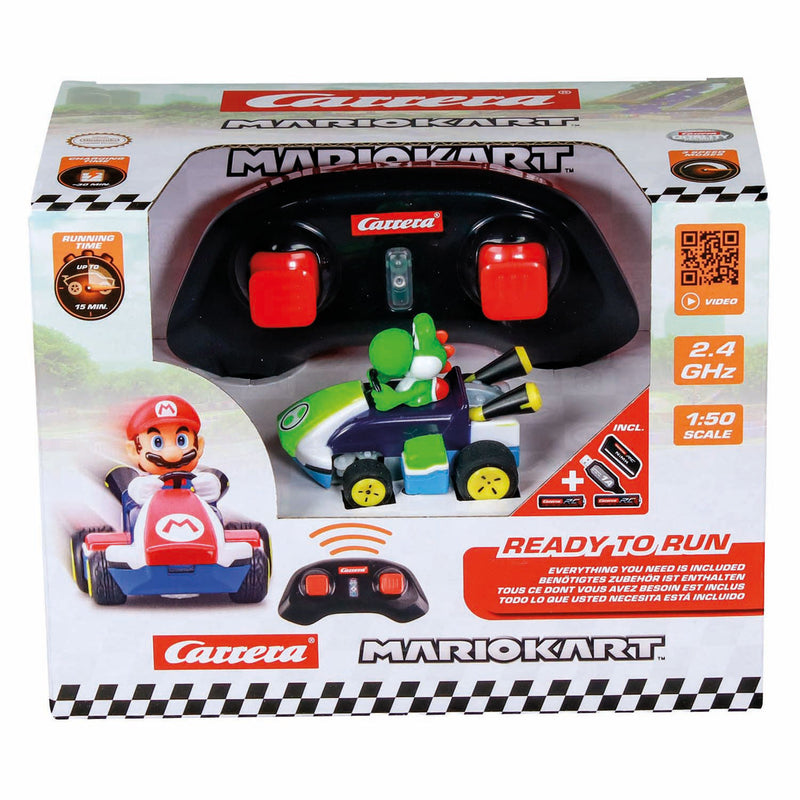 Load image into Gallery viewer, Carrera mini rc 2,4ghz mario kart yoshi - 1:50

