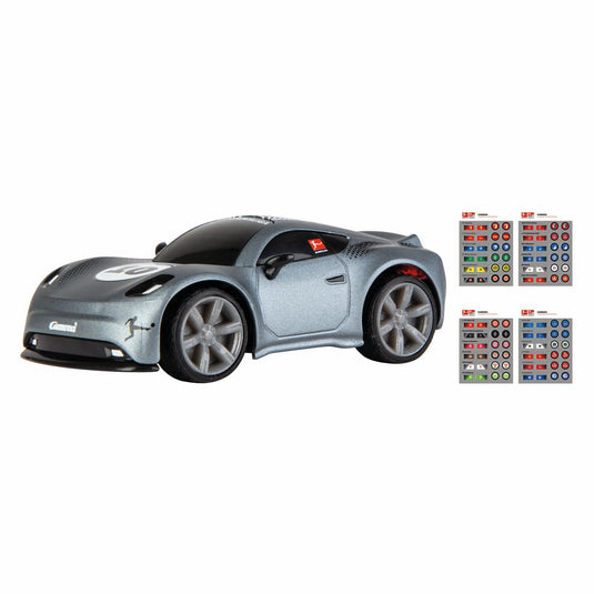 Carrera mini rc 2,4ghz bundesliga 1:43 - grijs