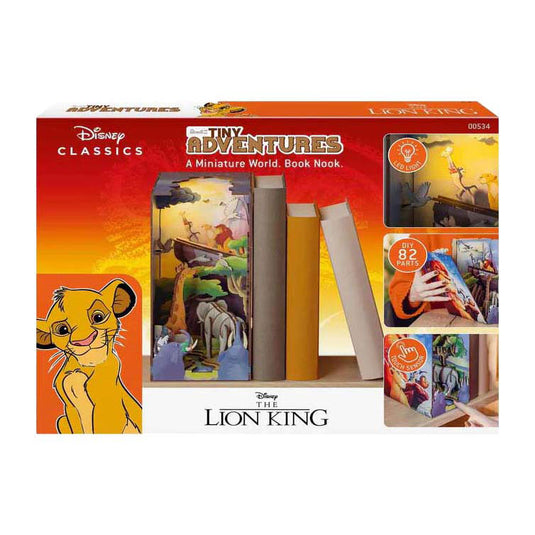 Disney revell - tiny adventures book nook lion king