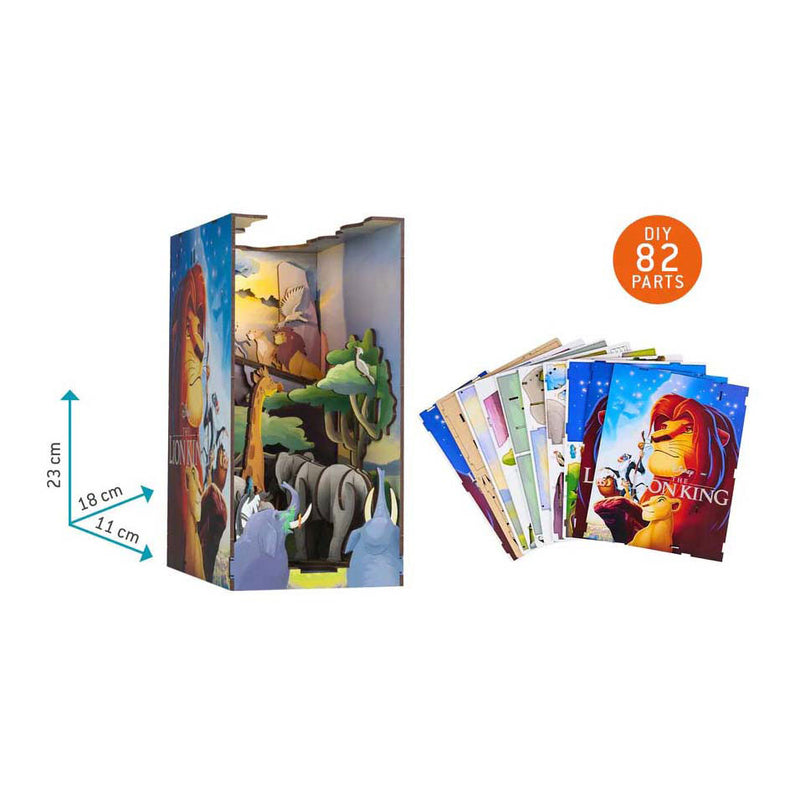 Load image into Gallery viewer, Disney revell - tiny adventures book nook lion king
