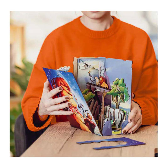 Disney revell - tiny adventures book nook lion king