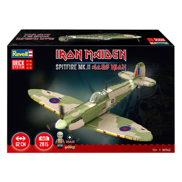 Revell brick system bouwblokjes iron maiden spitfire mk.ii aces high 1:18 - 2802dlg.