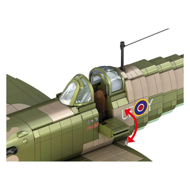 Load image into Gallery viewer, Revell brick system bouwblokjes iron maiden spitfire mk.ii aces high 1:18 - 2802dlg.
