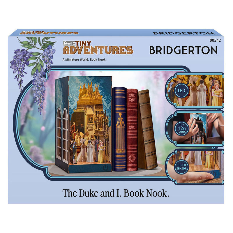 Load image into Gallery viewer, Revell tiny adventures book nook bridgerton the duke and i - 136dlg.
