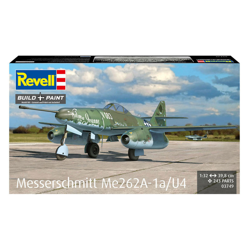 Load image into Gallery viewer, Revell modelbouwpakket messerschmitt me262a-1a u6 1:32 - 243dlg.

