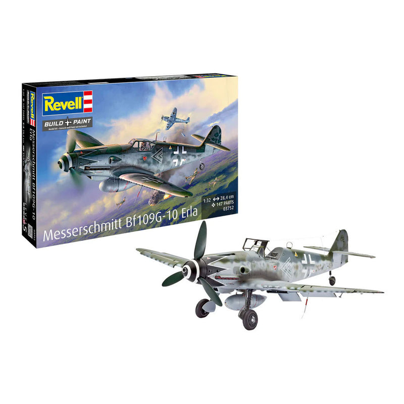 Load image into Gallery viewer, Revell modelbouwpakket messerschmitt bf109g-10 erla 1:32 - 147dlg
