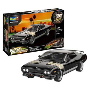 Revell modelbouwpakket fast furious - dominic's 1971 plymouth gtx 1:24 - 81dlg.