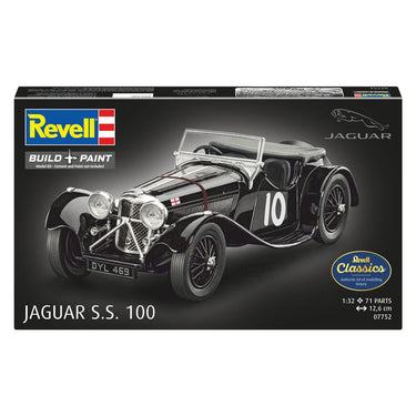 Revell modelbouwpakket jaguar ss 100 1:32 - 71dlg.