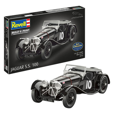 Revell modelbouwpakket jaguar ss 100 1:32 - 71dlg.