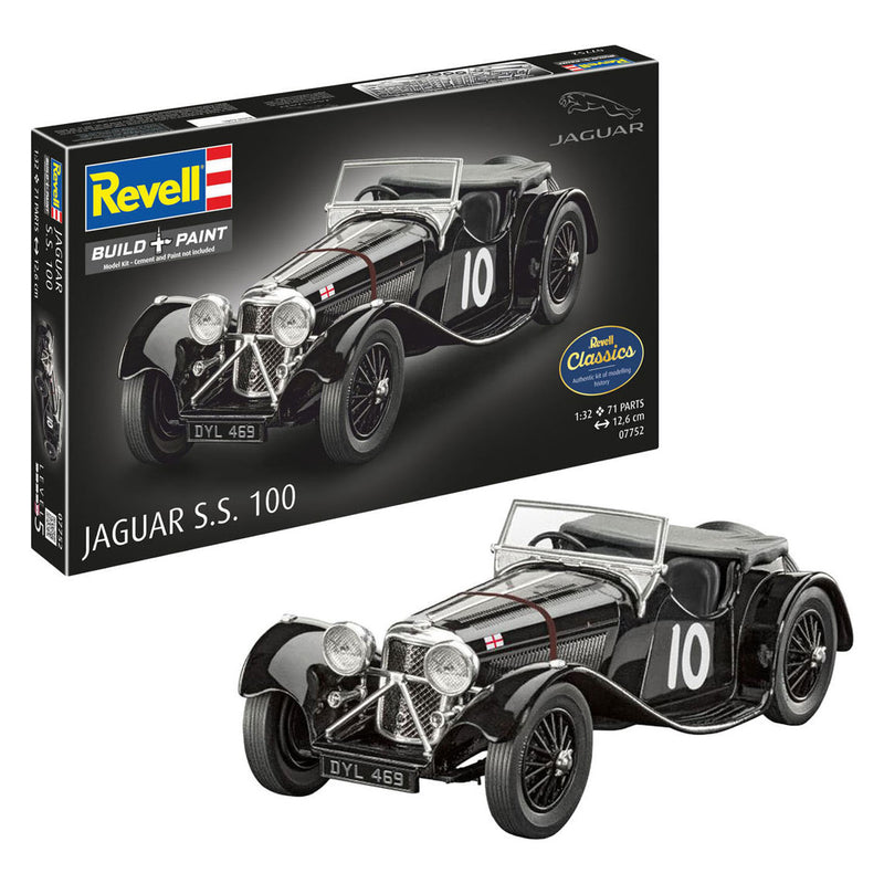 Load image into Gallery viewer, Revell modelbouwpakket jaguar ss 100 1:32 - 71dlg.
