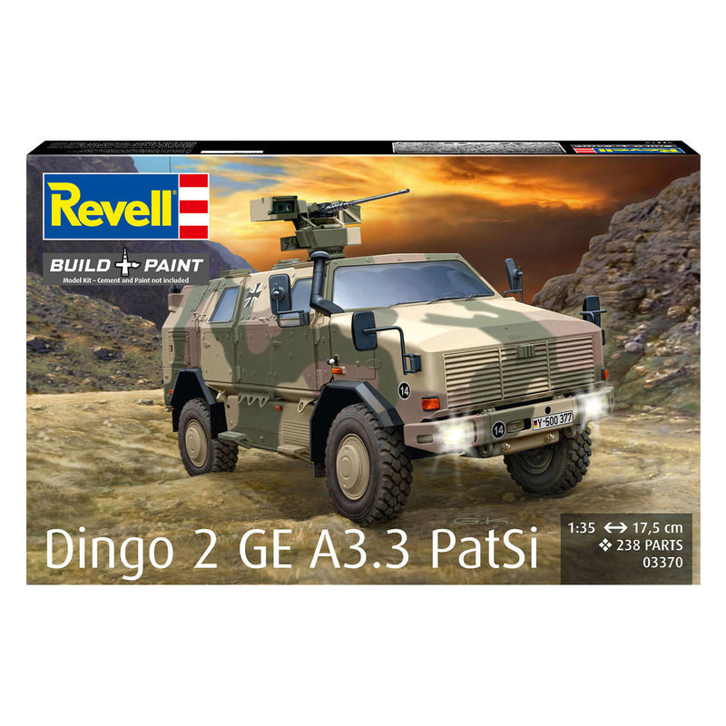 Load image into Gallery viewer, Revell modelbouwpakket dingo 2 ge a3.3 patsi 1:35 - 238dlg.
