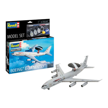 Revell modelbouwpakket model set boeing e-3a 1:144 - 77dlg.