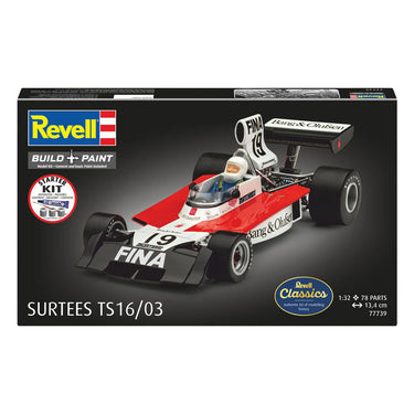 Revell modelbouwpakket starter kit surtees ts16 03 1:32 - 78dlg.