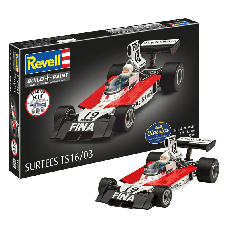 Load image into Gallery viewer, Revell modelbouwpakket starter kit surtees ts16 03 1:32 - 78dlg.
