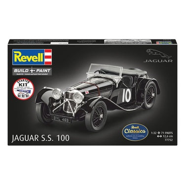 Revell modelbouwpakket starter kit jaguar ss 100 1:32 - 75dlg.