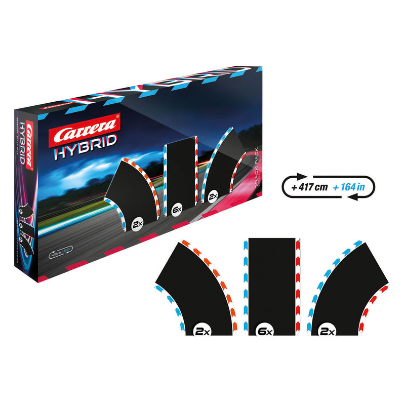 Load image into Gallery viewer, Carrera hybrid baanstukken track pack 1 - 10dlg.

