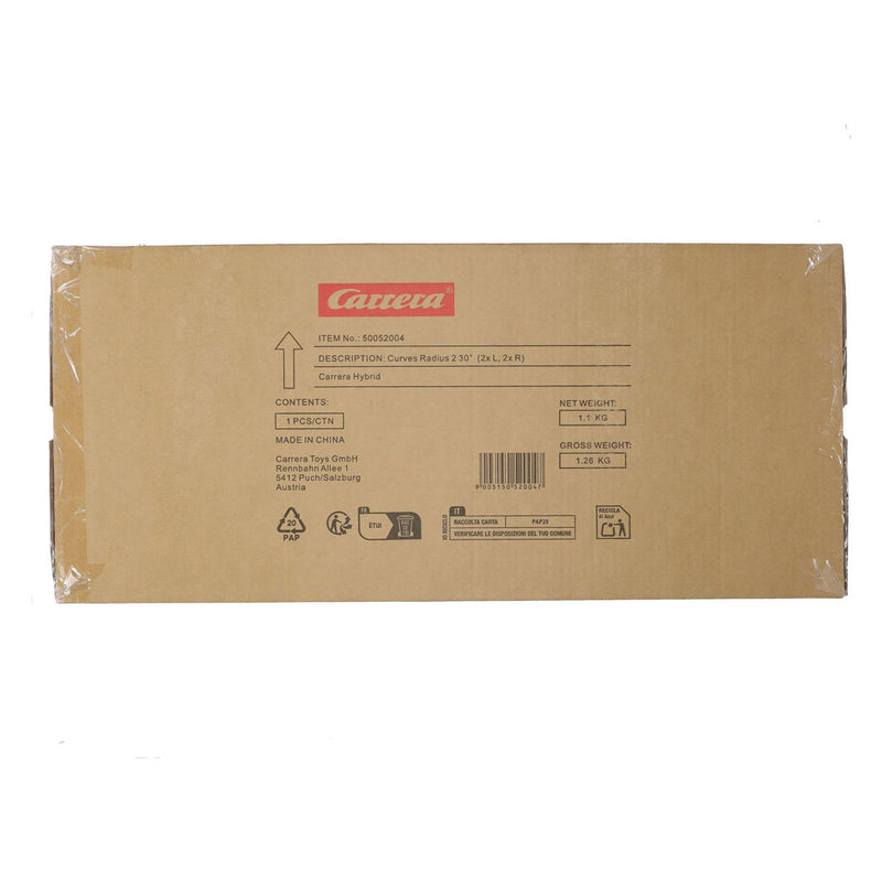 Load image into Gallery viewer, Carrera hybrid baanstukken bochten radius 2 60 graden - 3xl, 3xr
