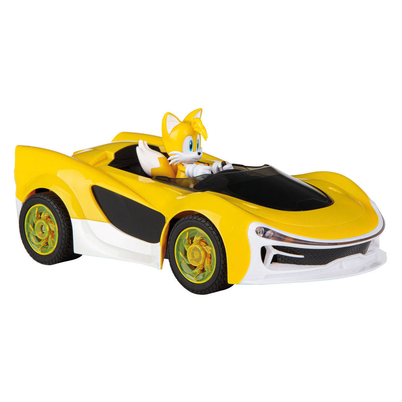 Load image into Gallery viewer, Carrera rc 2,4ghz sonic racing crossworlds - tails - 1:18
