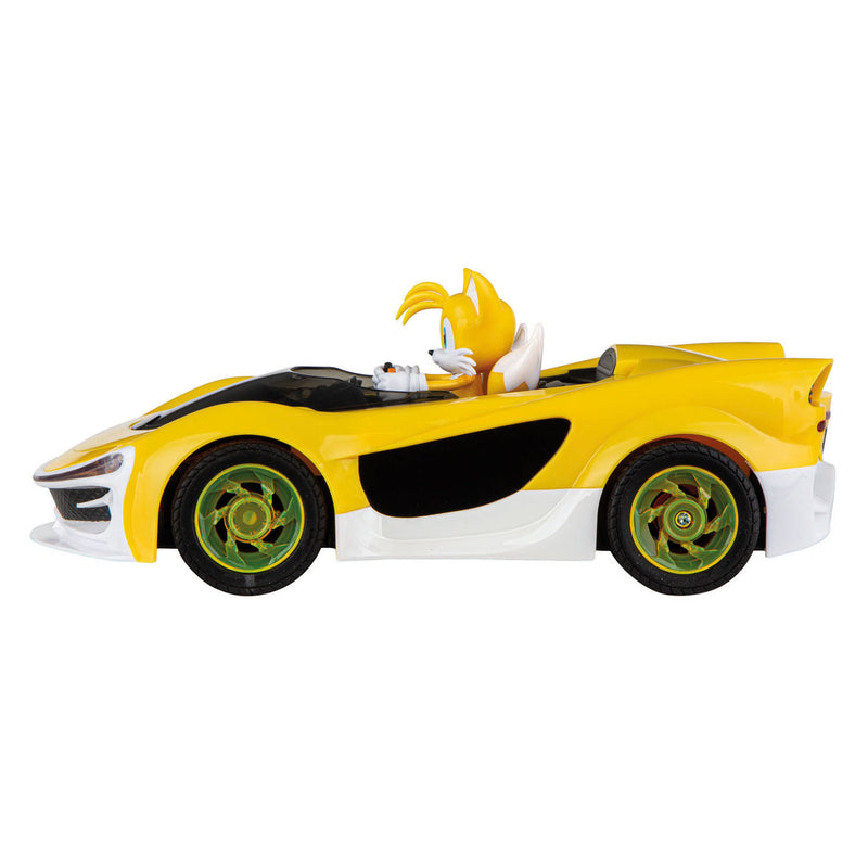 Load image into Gallery viewer, Carrera rc 2,4ghz sonic racing crossworlds - tails - 1:18
