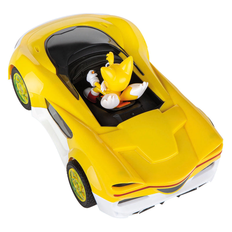 Load image into Gallery viewer, Carrera rc 2,4ghz sonic racing crossworlds - tails - 1:18
