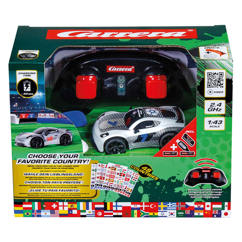 Load image into Gallery viewer, Carrera rc 2,4ghz mini rc white - world championship - 1:43
