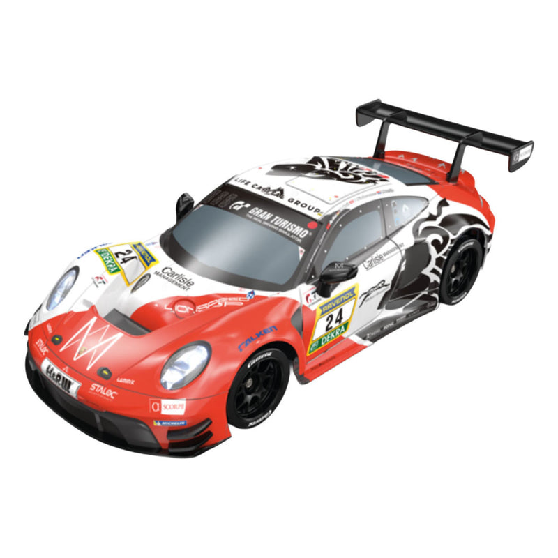 Load image into Gallery viewer, Carrera rc 2,4ghz porsche 911 gt3 r lionspeed gp, no.24 - 1:16
