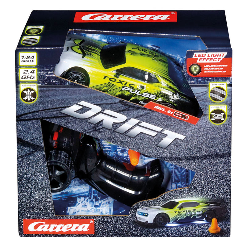 Load image into Gallery viewer, Carrera rc 2,4ghz drift - toxic pulse

