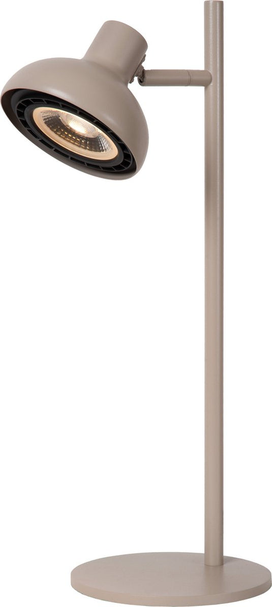 Lucide sensas - bureaulamp - ø 18 cm - 1xgu10 (es111) - beige