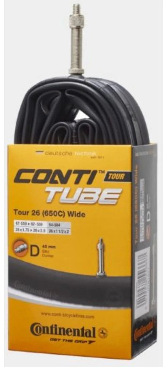 Continental binnenband 26 inch - breedte 1.75 2.5 - hollands ventiel 40mm - geschikt voor mtb en stadsfietsen