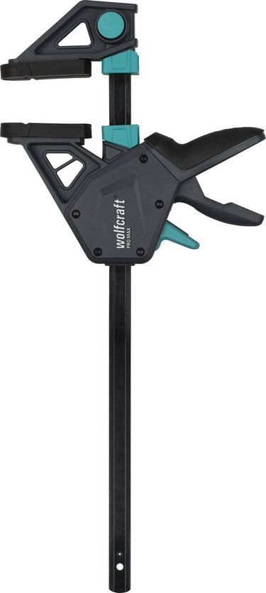 Wolfcraft - eenhandklem - lijmklem pro max 450mm - lijmtang - snelspanklem - 3072000