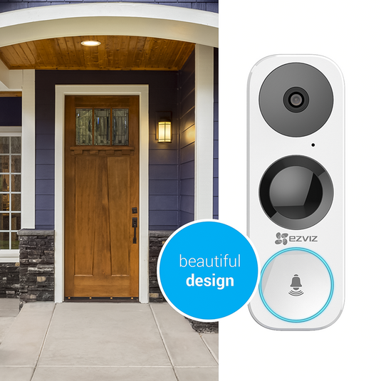 Ezviz 1066445 - db1 deurbel cs-db1-a0-1b3wpfr | 1 stuks