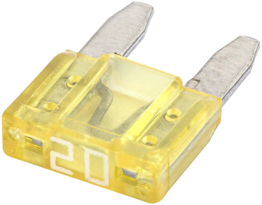 Spahn platte steekzekering mini flat lock 20a form f mini