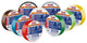 Tesa isolatietape groen 15mm 10mtr | 10 stuks