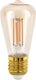 Eglo led lamp - ø 4,8 cm - e27 - amberkleurig