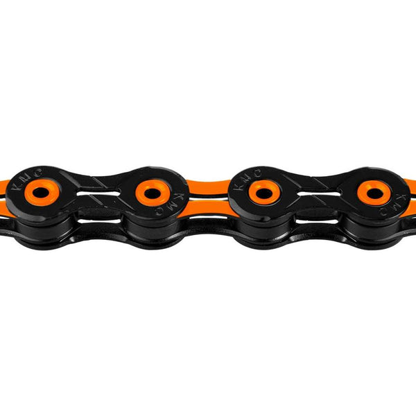 KMC chain 1/2-11/128 118 11V DLC 11 black/orange