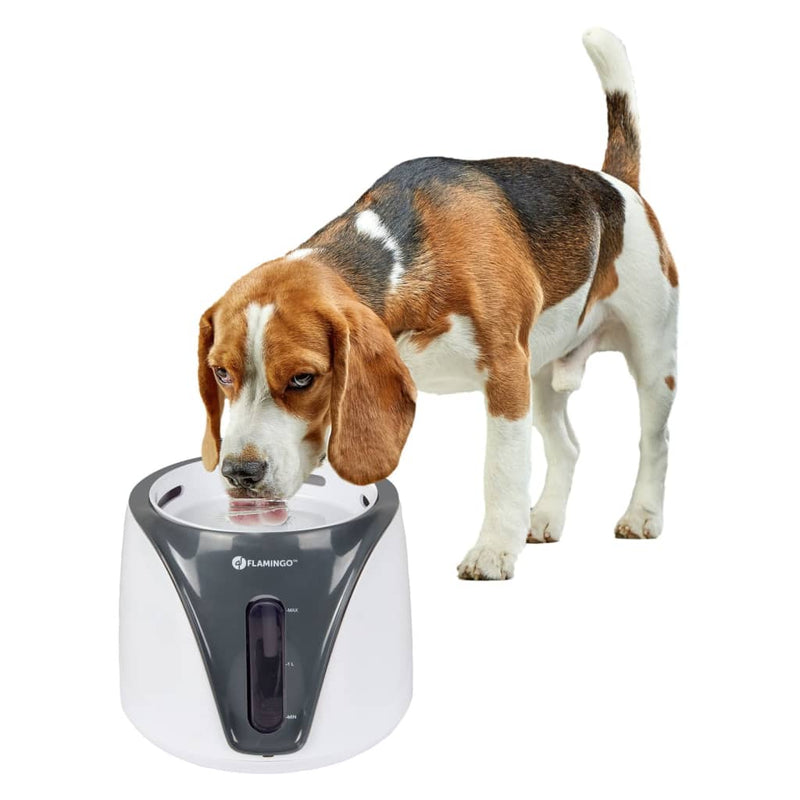 Load image into Gallery viewer, Flamingo flamingo huisdierenwaterdispenser adriana automatisch 2 l grijs
