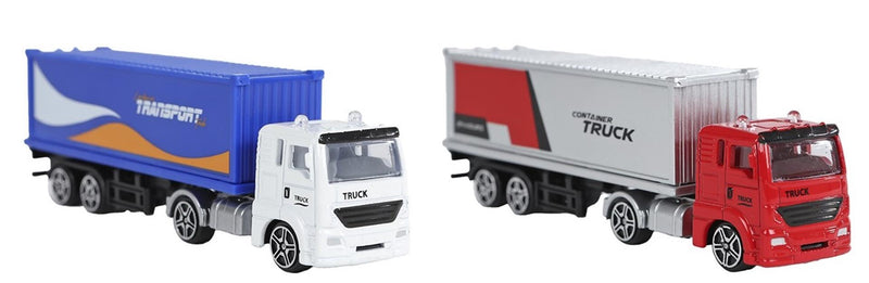 Load image into Gallery viewer, 2-play vrachtwagen die-cast 2ass 12cm
