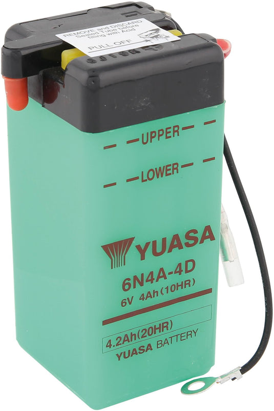 Yuasa batterij 6n4a-4d battery 6n4a-4d standard without sp
