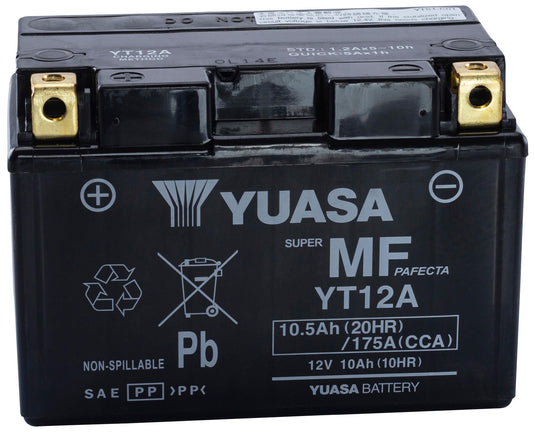 Yuasa batterij yt12a yt12a-bs battery yt12a agm