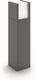 Philips led philips arbour sokkellamp voor buiten - warmwit licht - klein