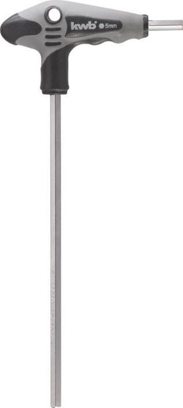 Kwb t greep inbussleutel - 5 mm - lengte 150 mm - 689605