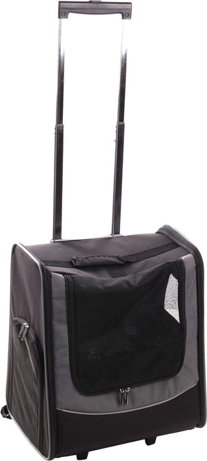 Flamingo calypto - smart trolley honden - smart trolley calypto zwart l 42x34x53cm - 1st - 136536 - 1st