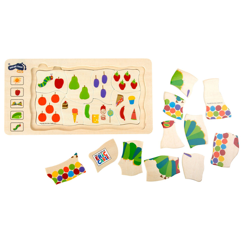 Load image into Gallery viewer, Small foot - rupsje nooitgenoeg lagenpuzzel, 36dlg.
